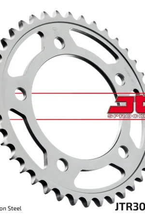 JT SPROCKETS - REAR STEEL 40T, 530 - Sprockets - Geschikt voor Honda Korting